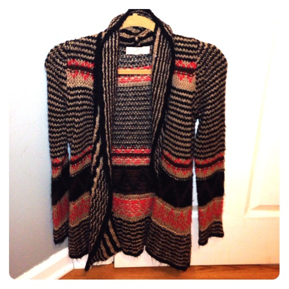 Pink brown and black Sweater