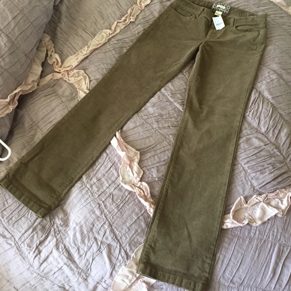 NWT J.Crew Corduroy Pants