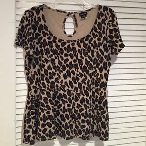 Torrid leopard print top