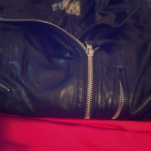 Leather jacket
