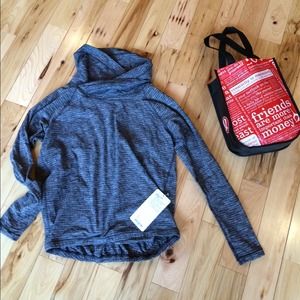 NWT Lululemon Healthy Heart Pullover Pique Black