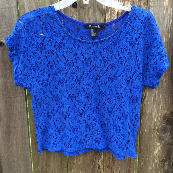 Blue Flowery Shirt