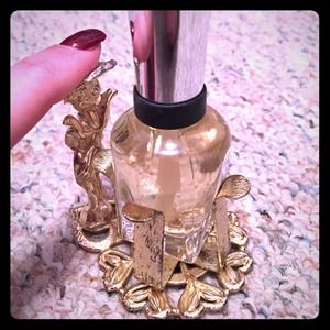 FREE W/ $10+ !! Gold Vintage Nail Polish Holder