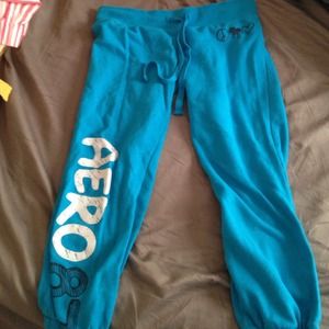 Blue aero capris