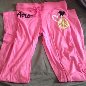 Aero linen sweatpants