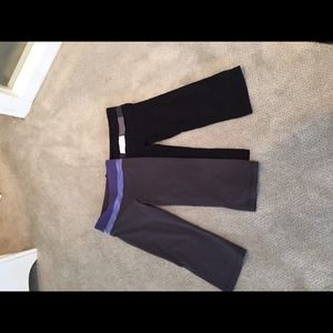 Lululemon groove crops TRADE