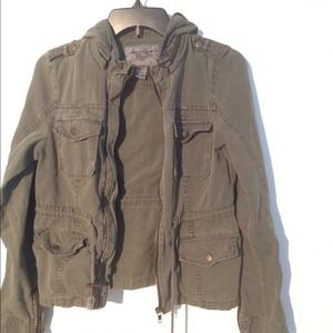 Army green jacket