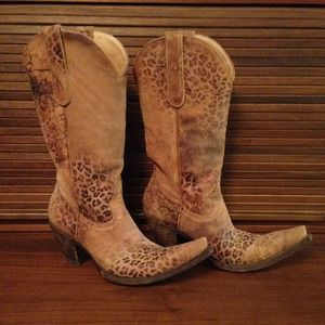 Old Gringo Leopardito 13" Cowboy Boots