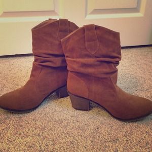 Charlotte Russe booties never warn
