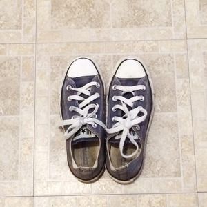 Navy Blue Chuck Taylor's