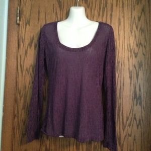 Purple see threw