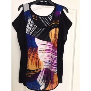 Peek-A-Boo Shoulder Top