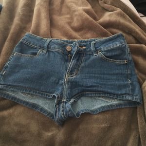 High waisted shorts
