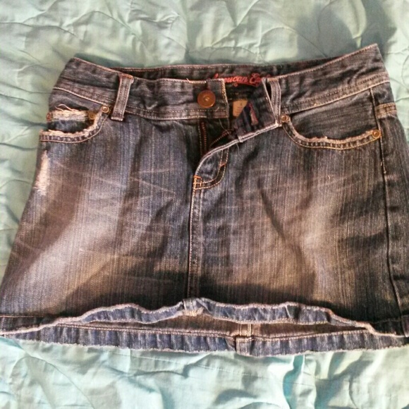 Cute American Eagle Jean Skirt