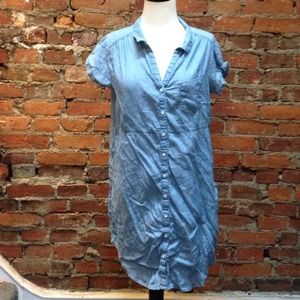 Soft Chambray Denim tunic