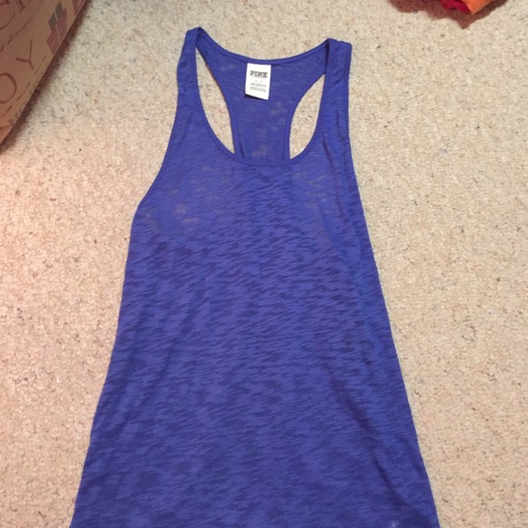 Blue tank top from VS' PINK!
