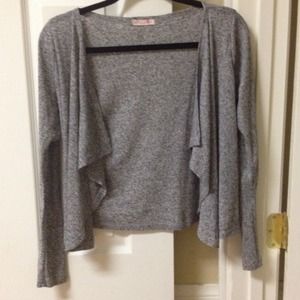 Thin Gray Cardigan