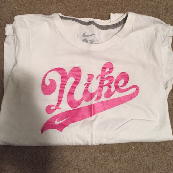 White nike long sleeve!