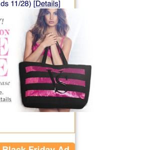 Vs Black Friday tote!