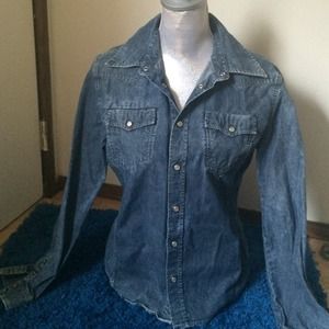 Blue jean shirt