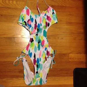One piece bathing suit from F21