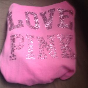 Vs pink zip up