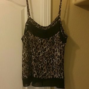 Brand New Cheetah print dressy tank