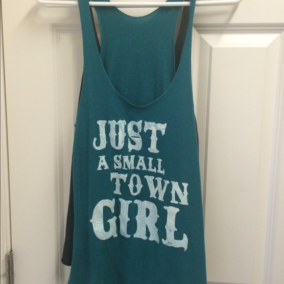 "Just a small town girl" boutique tank - Picture 1 of 1