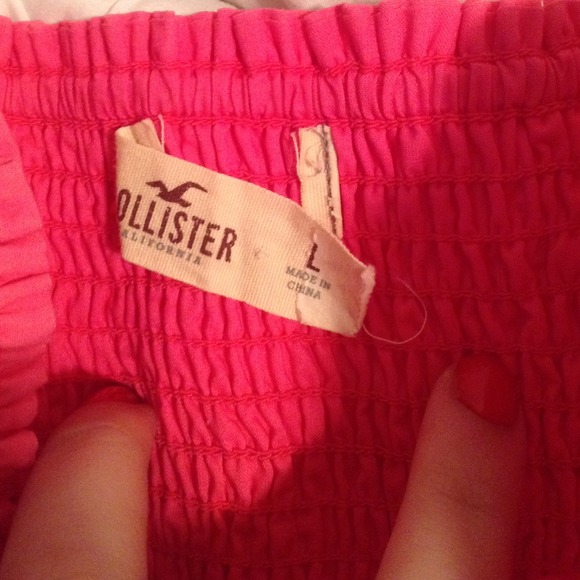 Pink strapless dress - Picture 3 of 4