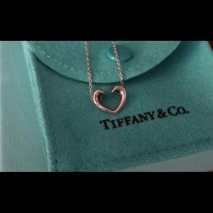 Tiffany & Co silver Tenderness Heart necklace