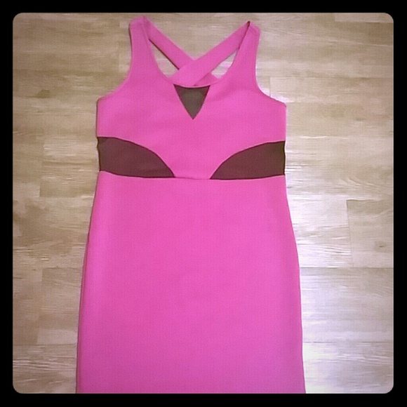 Fuchsia dress