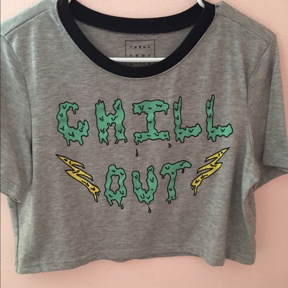 PacSun Cropped T-Shirt 💞TRADED💞