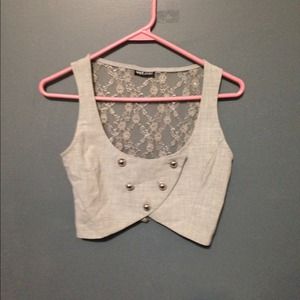 Wet Seal lace vest