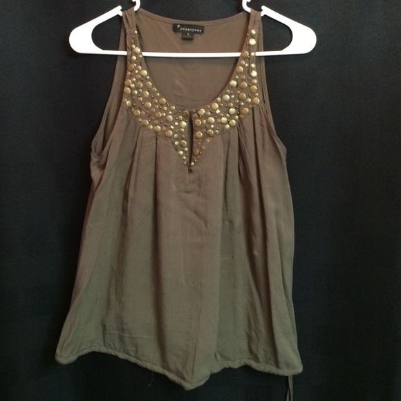 Forever 21 Embellished Tank