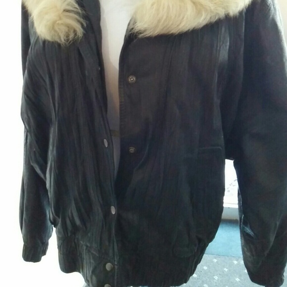 Leather Textured Jacket - Picture 4 of 4