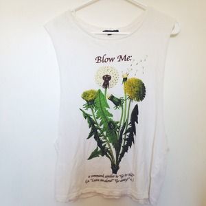Blow me muscle tank!
