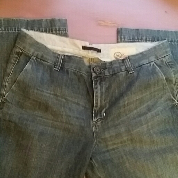 Gap flat front jeans