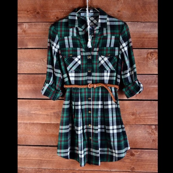 Plaid Tunic/Dress