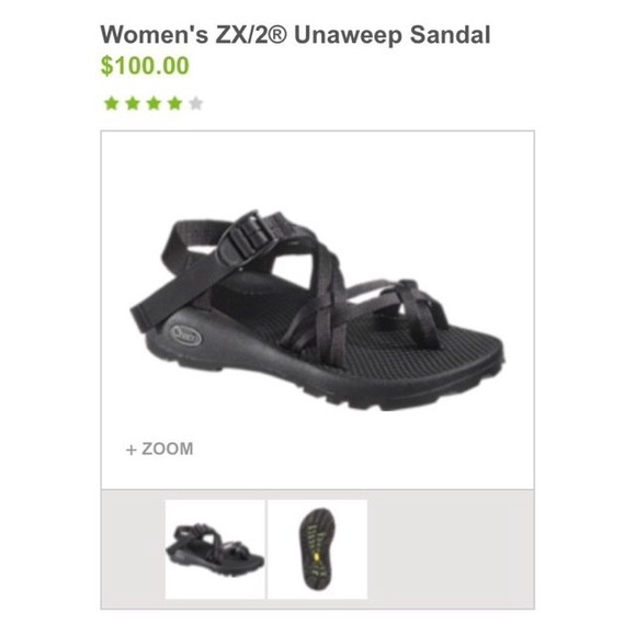 Chaco Original Black Sandals