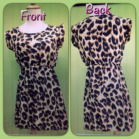 Sexy Leopard Dress - Picture 3 of 4