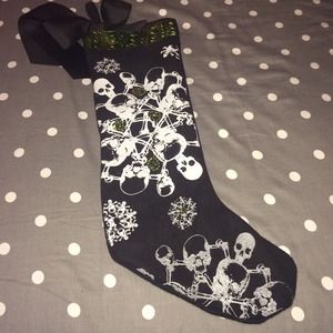 Skull Christmas Stocking