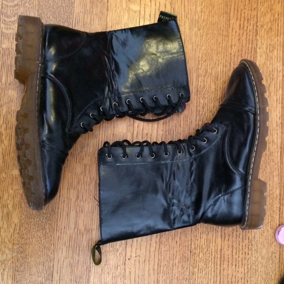 Black Dr. Marten Boots