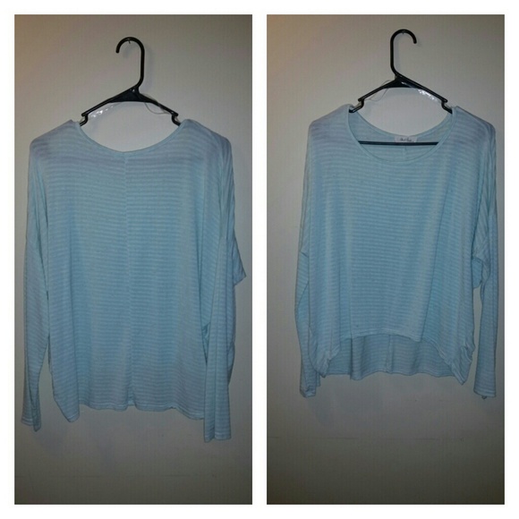 Crop top strip shirt