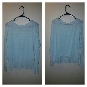 Crop top strip shirt