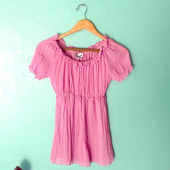 Tops - ⚡️SOLD⚡️Sheer Blouse - Size M