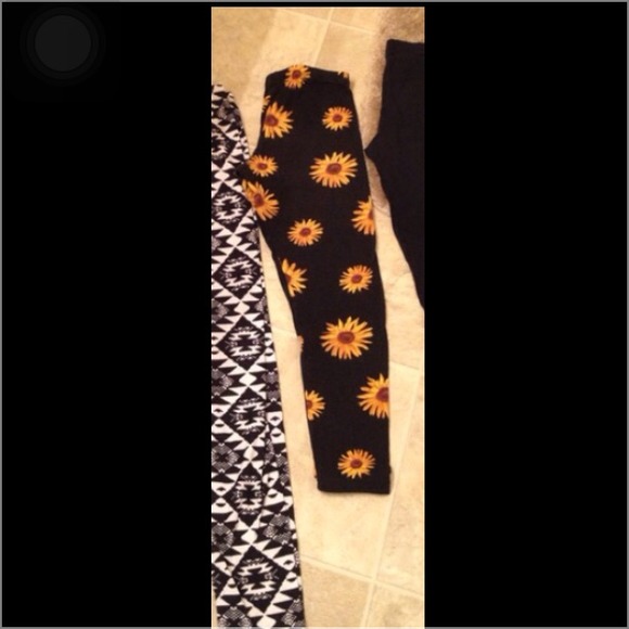 Sunflower legging