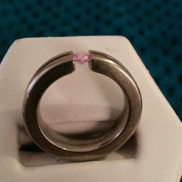 Edward Mirell pink sapphire ring - Picture 3 of 4