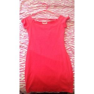 Forever 21 pink tight fit dress