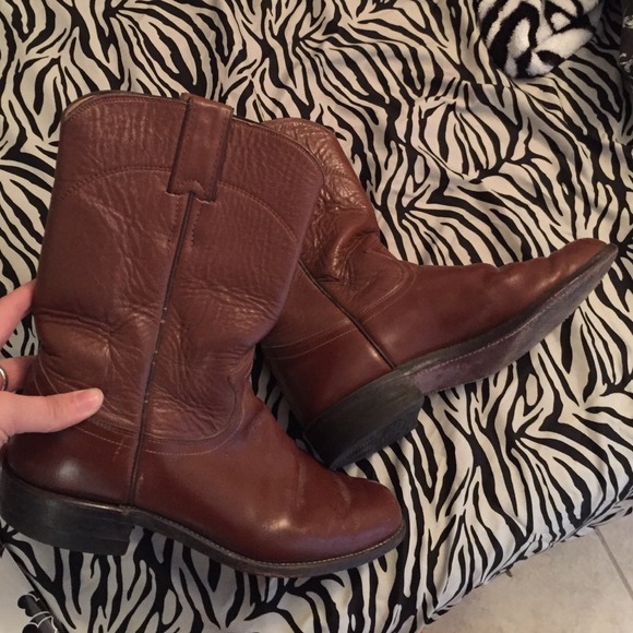 Cowgirl Justin boots Cowboy brown