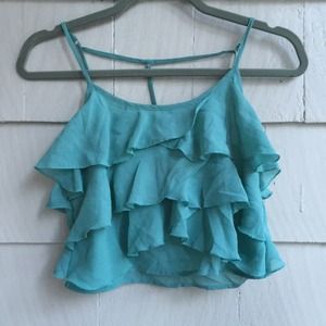 🐬Light Blue Halter Top🐬